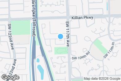 Map image of the property - 11722 SW 107th Terrace