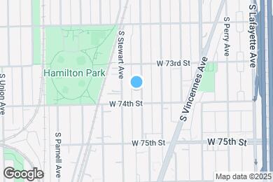 Map image of the property - 7342 S Harvard Ave