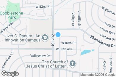 Map image of the property - 8063 Wyandot St