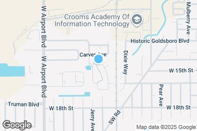 Map image of the property - 206 Yale Dr