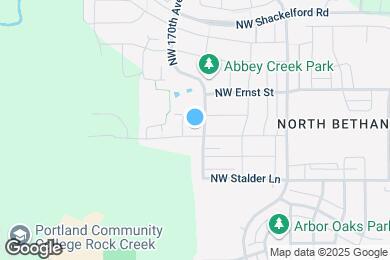 Map image of the property - 17017 NW Antonio St