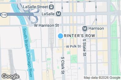 Map image of the property - 712 S Clark St