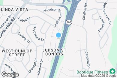 Map image of the property - 7551 Judson Ct