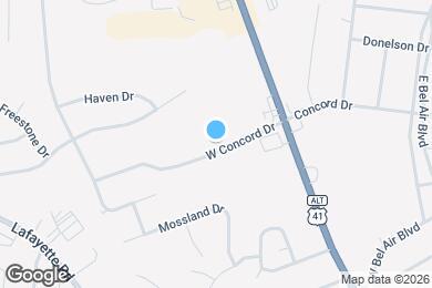 Map image of the property - Retreat at Concord