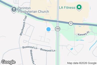 Map image of the property - Perinton Hills Townhomes & Apartments