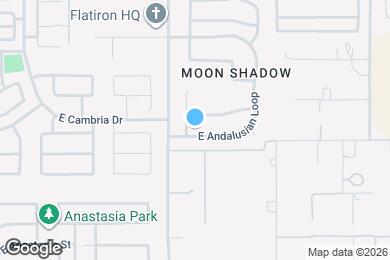 Map image of the property - 1942 E Andalusian Loop
