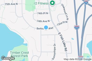 Map image of the property - 7351 Berkshire Way