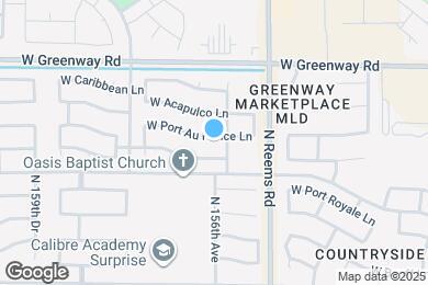 Map image of the property - 15589 W Port Au Prince Ln