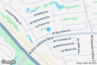 Map image of the property - 15532 W Sky Hawk Dr
