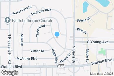Map image of the property - 115 Thomas Blvd