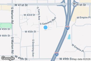 Map image of the property - 3712 S Terry Ave