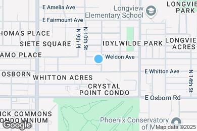 Map image of the property - 3610 N 10th Pl