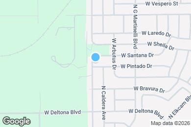Map image of the property - 2955 W Pintado Dr