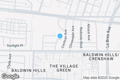 Map image of the property - 3518 S Burnside Ave