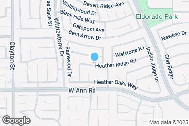 Map image of the property - 1632 Heather Ridge Rd