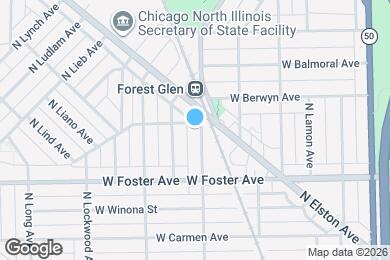 Map image of the property - 5254 N LeClaire Ave