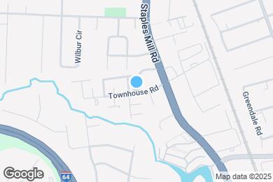 Map image of the property - Staples Mill Townhomes