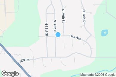 Map image of the property - 3933 N 30th St