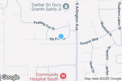 Map image of the property - 5847 Sly Fox Ln