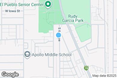 Map image of the property - 5162 S 6th Ave