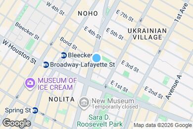 Map image of the property - BOWERY