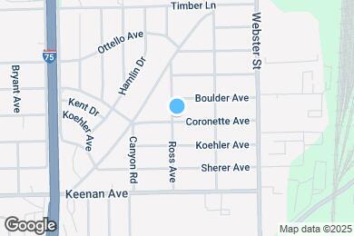 Map image of the property - 4700 Ross Ave