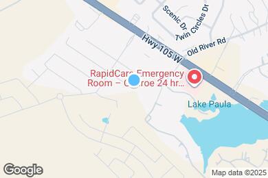 Map image of the property - 18400 Sunrise Pines Dr