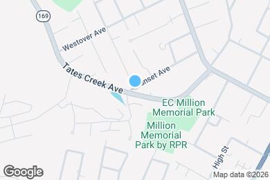 Map image of the property - 257 Sunset Ave