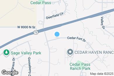 Map image of the property - 1877 E Cedar Dr