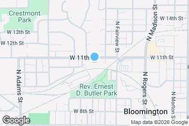 Map image of the property - Eleventh St