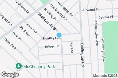 Map image of the property - 721 Wadsworth St