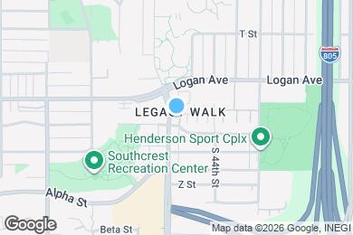 Map image of the property - 4300 Newton Ave