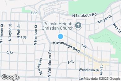 Map image of the property - 3124 Kavanaugh Blvd