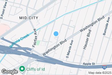 Map image of the property - 2223 Clyde Ave