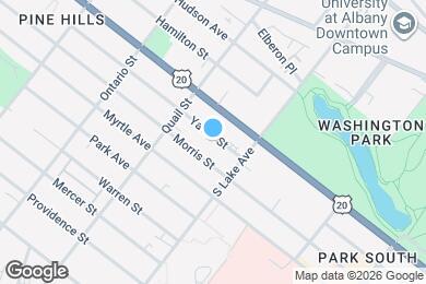 Map image of the property - 268 Yates St