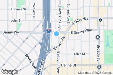 Map image of the property - 1805 Bellevue Ave