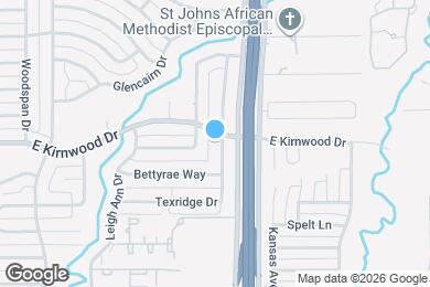 Map image of the property - 7709 Texridge Dr