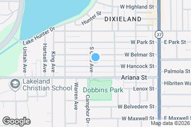 Map image of the property - 541 W Hancock St