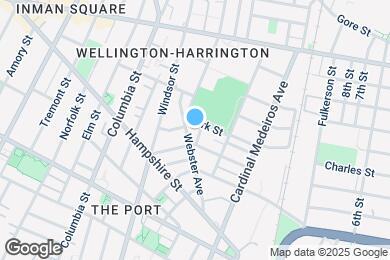 Map image of the property - 121 Webster Ave