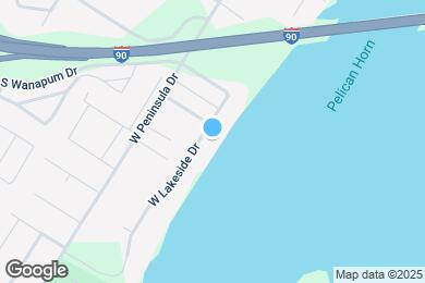 Map image of the property - 3013 W Lakeside Dr