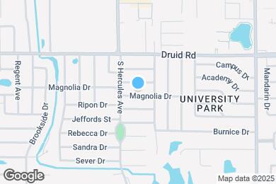Map image of the property - 2020 Magnolia Dr