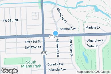 Map image of the property - 4000 Alhambra Cir