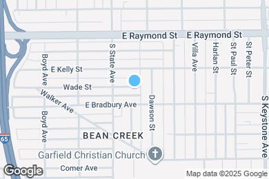 Map image of the property - 1735 Wade St