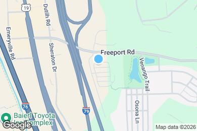 Map image of the property - 3006 Mahican Cir