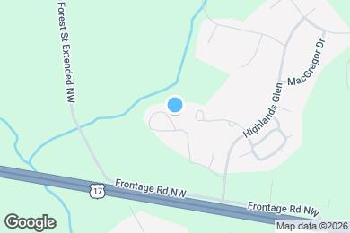 Map image of the property - 77 Highland Forest Cir