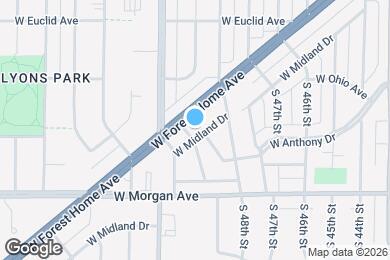 Map image of the property - 4956 W Midland Dr