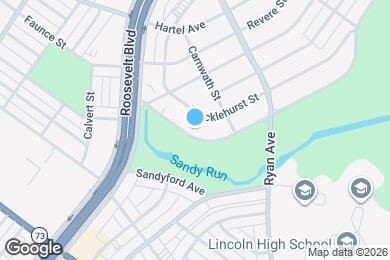 Map image of the property - 7618 Lexington Ave