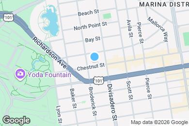 Map image of the property - 2460 Chestnut St