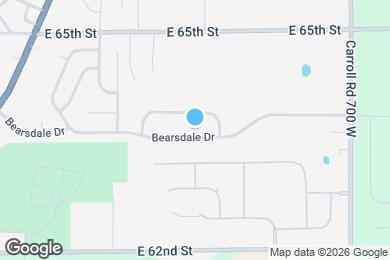 Map image of the property - 12426 Bearsdale Dr
