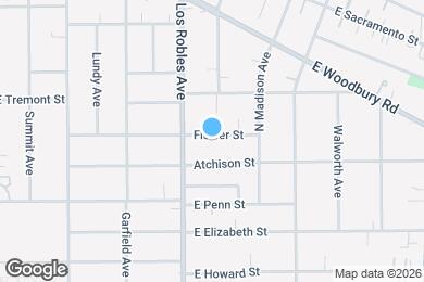 Map image of the property - 492 Flower St